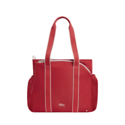 State Bags Riley Tennis Tote In Red