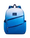 State Boys' Kane Gradient Diagonal Zip Double Pocket Large Backpack - Ages 9+ In Blue