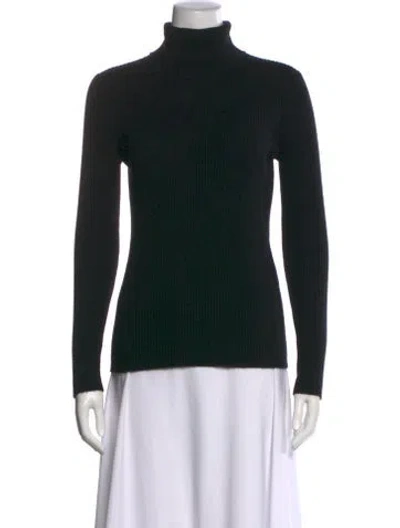 Pre-owned State Cashmere Cashmere Turtleneck Sweater In Black