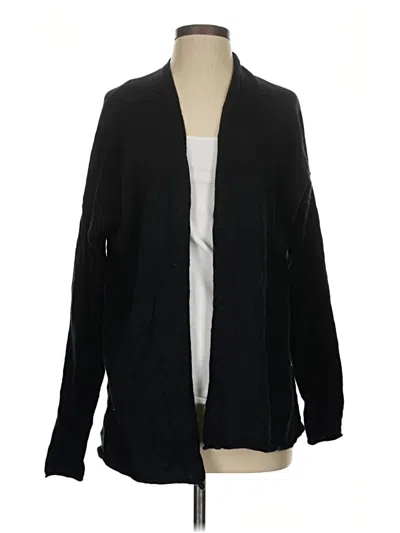 Pre-owned State Cashmere Kimono In Black