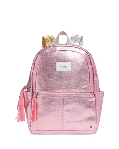 State Kane Kids Travel Backpack In Pink