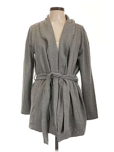State Of Day Cardigan Sweater In Gray