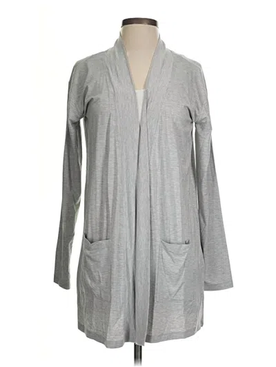 Pre-owned State Of Day Cardigan Sweater In Gray