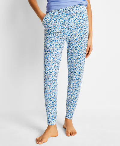 State Of Day Printed Jogger Pajama Pants Xs-3x, Created For Macy's In Dream Ditsy