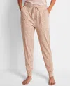 State Of Day Printed Jogger Pajama Pants Xs-3x, Created For Macy's In Soft Leopard