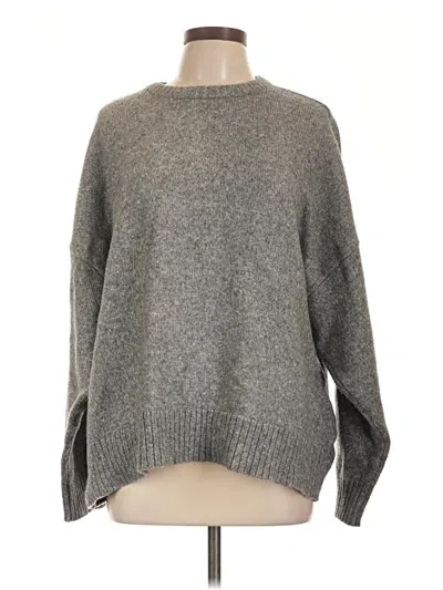 Pre-owned State Of Day Pullover Sweater In Gray