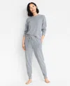 State Of Day Women's Cable Jogger Pajama Set, Xs-3x, Macy's Exclusive