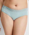 STATE OF DAY WOMEN'S COTTON BLEND LACE-TRIM HIPSTER UNDERWEAR, CREATED FOR MACY'S