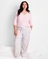 State Of Day Women's Flannel Pants, Macy's Exclusive