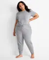 State Of Day Women's Jogger Pajama Pants Xs-3x, Created For Macy's In Gray