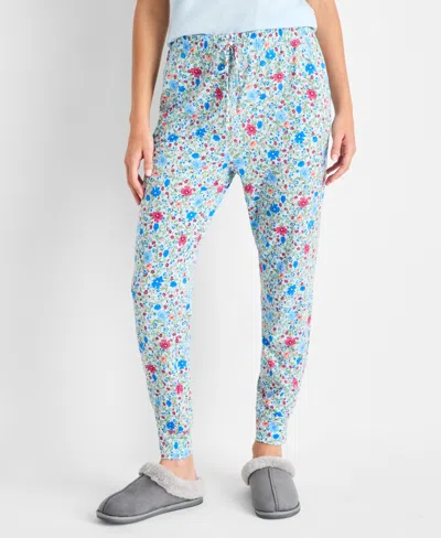 State Of Day Women's Jogger Pajama Pants Xs-3x, Created For Macy's In Blue