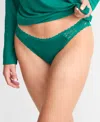 State Of Day Women's Lace Bikini Underwear, Exclusively At Macy's In Green