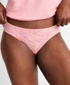 Shop State Of Day Women's Mesh Lace Bikini Underwear, Exclusively At Macy's