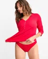 State Of Day Women's Mesh Lace Bikini Underwear, Exclusively At Macy's In Multi