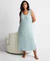 STATE OF DAY WOMEN'S RIBBED MODAL BLEND TANK NIGHTGOWN XS-3X, CREATED FOR MACY'S