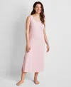 STATE OF DAY WOMEN'S RIBBED MODAL BLEND TANK NIGHTGOWN XS-3X, CREATED FOR MACY'S