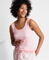STATE OF DAY WOMEN'S RIBBED MODAL SLEEP TANK TOP XS-3X, CREATED FOR MACY'S