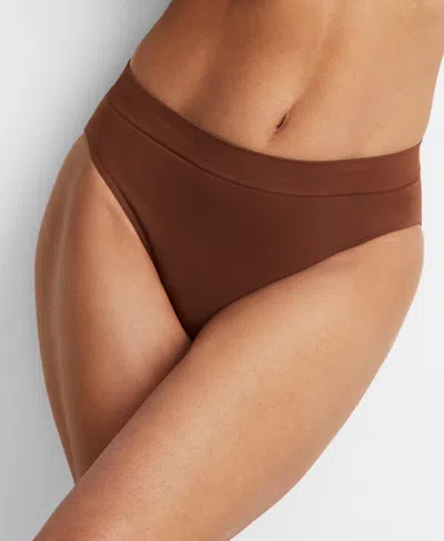 State Of Day Women's Seamless High-cut Underwear, Created For Macy's In Misu Tira
