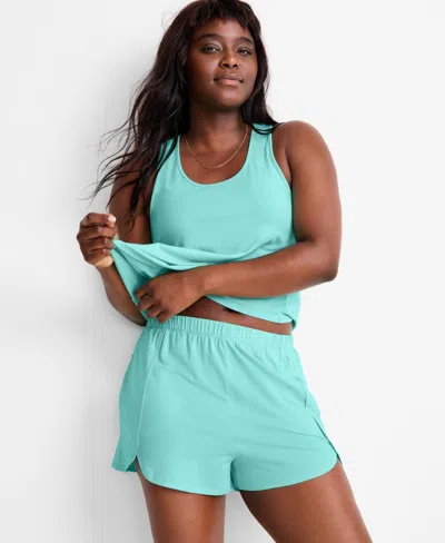 State Of Day Women's Tulip Tank Top & Short Pajama Set, Exclusively At Macy's