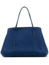 State Of Escape Blue Escape Neoprene Tote Bag In 蓝色