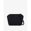 State Of Escape Womens Black Festival Woven Cross-body Bag
