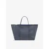 State Of Escape Womens Navy Escape Woven Tote Bag