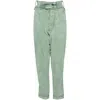 State Of Georgia The Perry Long Pants Stone Washed Green In Green