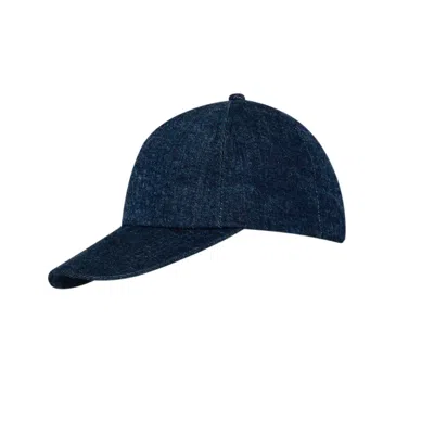 State Of Georgia Women's Blue The Baseball Cap Adjustable - Dark Denim