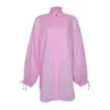 State Of Georgia Women's Pink / Purple The Tuxedo Shirt Pink