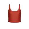 State Of Georgia Women's Red The Nets Reversable Singlet Riad/mosaico In Red