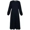 State Of Georgia Women's The Dylan Cotton Maxi Dress Ink Blue In Blue