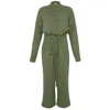 State Of Georgia Women's The Dylan Jumpsuit Sage Green In Green