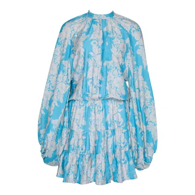 State Of Georgia Women's The Nirvana Mini Flare  Hibiscus Blue