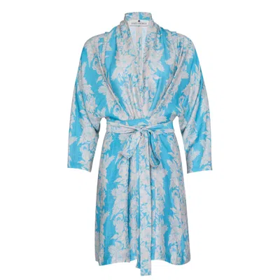 State Of Georgia Women's The Rise And Shine Hibiscus Blue