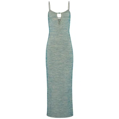 State Of Georgia Women's The Statement Dress Mottled Green