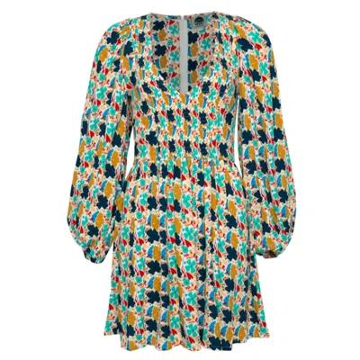 State Of Georgia Women's The Swing Dress In Blume In Multi