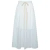 State Of Georgia Women's The Tulie Drawstring Skirt White In White