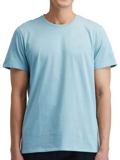 State Of Matter Men's Midori Biowick Pima Cotton T Shirt In Pastel Green