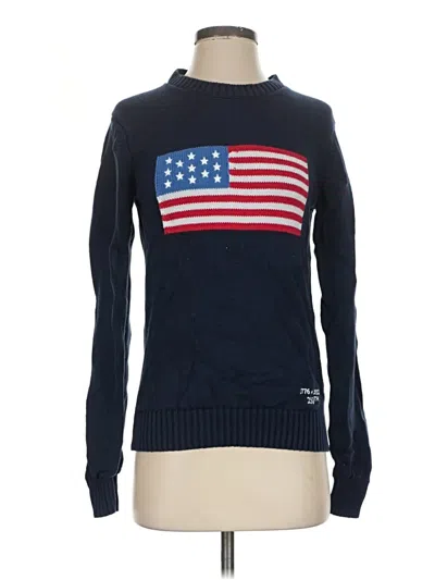 Pre-owned State Of Mine Pullover Sweater In Blue