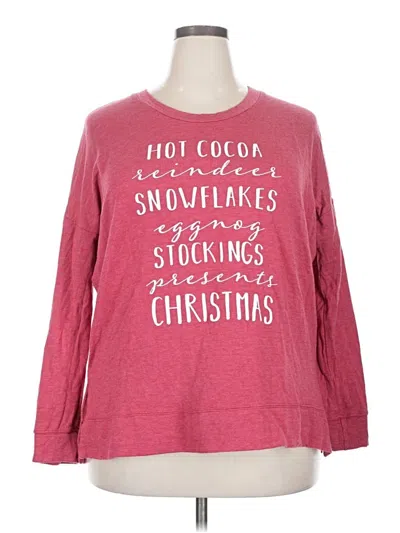 Pre-owned State Of Mine Pullover Sweater In Pink