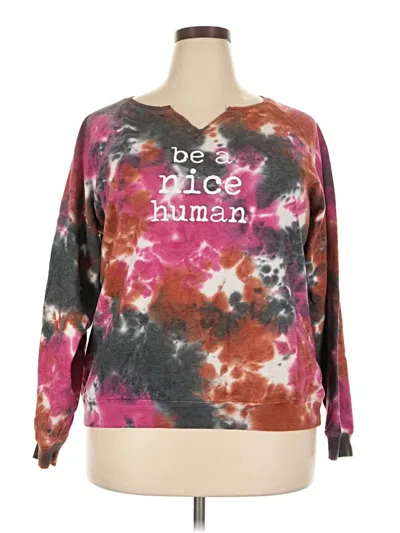 Pre-owned State Of Mine Pullover Sweater In Pink