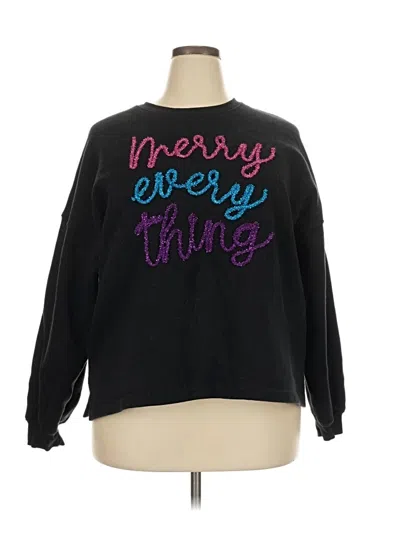 Pre-owned State Of Mine Sweatshirt In Black