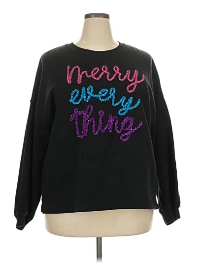Pre-owned State Of Mine Sweatshirt In Black