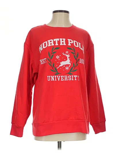 Pre-owned State Of Mine Sweatshirt In Red