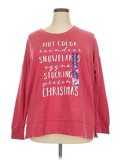 Pre-owned State Of Mine Sweatshirt In Red