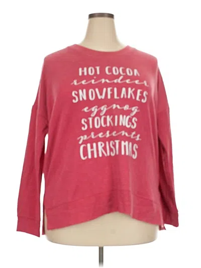 Pre-owned State Of Mine Sweatshirt In Red