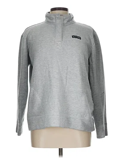 Pre-owned State Of Mine Sweatshirt In Silver