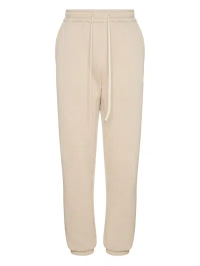 State Of Order Drawstring Logo Track Pants In Neutral
