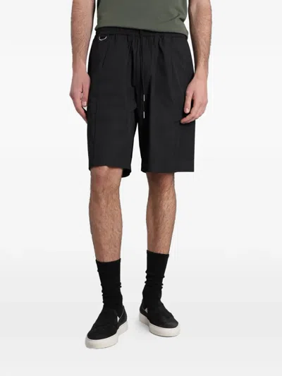 State Of Order Drawstring Shorts In Black