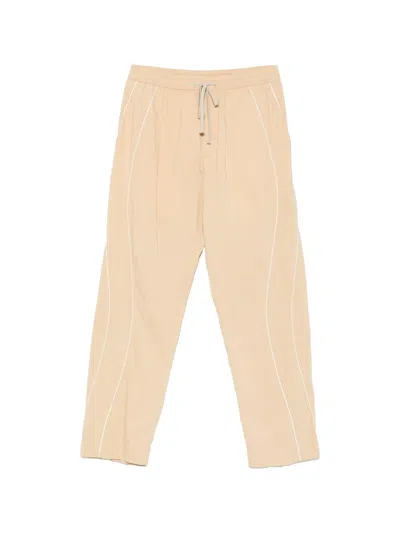 State Of Order Drawstring-fastening Track Pants In Multi